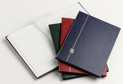 Stamp Stockbook - 16 Sides - White Pages