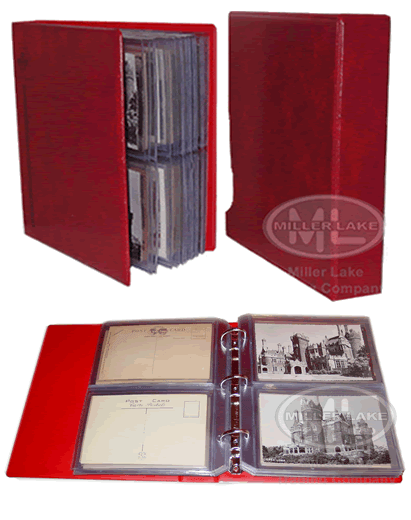 Glen Postcard Album With Slipcase – Includes 10 Two-Pocket Pages (Ready To Fill!)