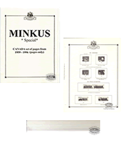 Minkus Canada Stamp Supplements