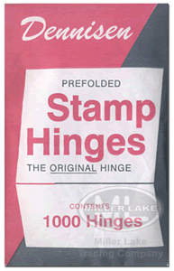 Stamp Hinges - Dennisen