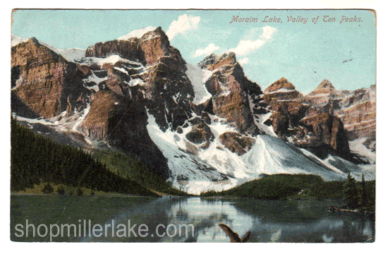 Moraine Lake, Valley of Ten Peaks, Alberta, Canada - Banff, Alberta (AB)