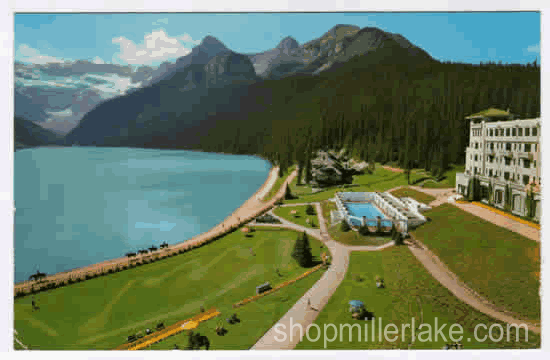 Lake Louise Grounds and Swimming Pool, Banff National Park, Alberta, Canada - Banff, Alberta (AB)