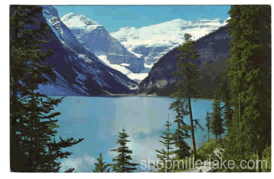 Lake Louise and Victoria Glacier, Alberta, Canada - Lake Louise, Alberta (AB)
