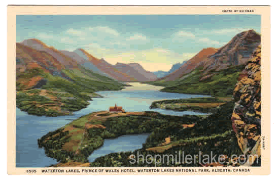 Waterton Lakes, Prince of Wales Hotel, Alberta, Canada - Waterton Lakes National Park, Alberta (AB)
