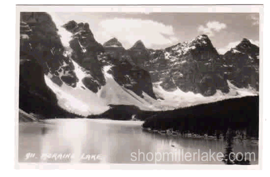 RPPC - Morraine Lake, Alberta, Canada - Banff, Alberta (AB)