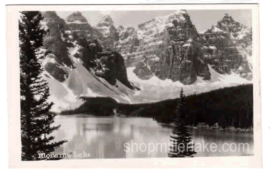 RPPC - Morraine Lake, Alberta, Canada - Banff, Alberta (AB)