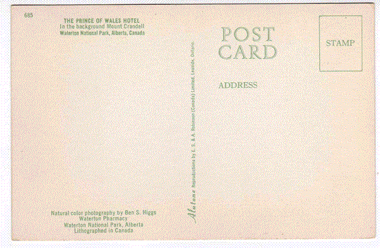 The Prince of Wales Hotel, Waterton Park, Alberta, Canada - Waterton Park, Alberta (AB)