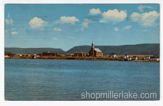 Cheticamp as seen from Cheticamp Island, Cape Breton, Nova Scotia, Canada - Cape Breton, Nova Scotia (NS)
